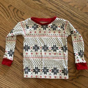 Burts Bees Pajamas Holiday PJs Snowflake 18M